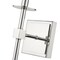 Z-Lite Camila 1 Light Wall Sconce, Polished Nickel & White 811-1S-PN - alternate 6
